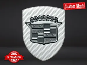 Cadillac Pegatinas Logo Impresas Resistentes Limitadas Alta Calidad ST